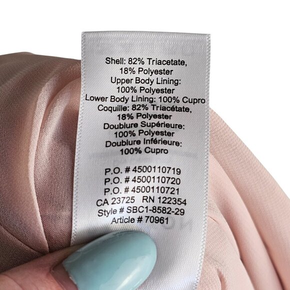 Babaton Aritzia Marcus Sleeveless Jumpsuit Romper Light Pink Sz 2 - Picture 10 of 12